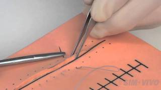 SIM SUTURE  4 The Instrument Tie [upl. by Berns]