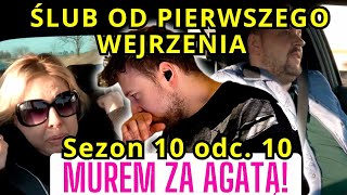 Ślub od pierwszego wejrzenia SEZON 10 odc 10 Wywalił z chaty ŻONĘ MUREM ZA AGATĄ 2024 cojapacze [upl. by Feldt992]