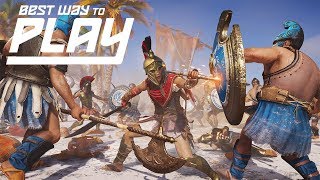 How to Fight Mercenaries in Assassins Creed Odyssey  Best Way to Play [upl. by Norehc20]