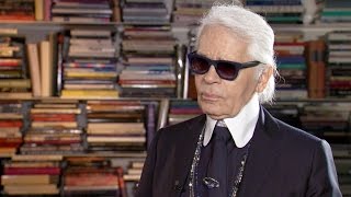 The Big Interview Karl Lagerfeld [upl. by Akcirred245]