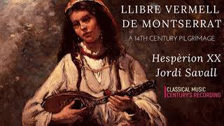 Medieval Music Jordi Savall  Llibre Vermell De Montserrat Stella splendens  P° Centurys rec [upl. by Thenna]