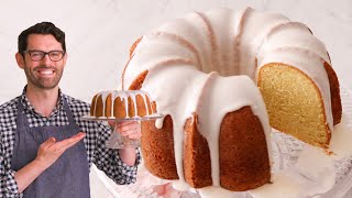 Easy Vanilla Bundt Cake Recipe [upl. by Aninat]