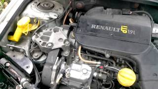 resolution de prechauffage renault megane 19 dti PART1 [upl. by Beacham]