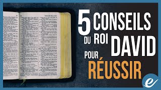 5 CONSEILS DU ROI DAVID POUR RÉUSSIR  Luc Dumont [upl. by Aubine500]