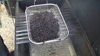 Roasting Coffee at Home  Grill Method [upl. by Mairb]