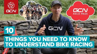 Understand Bike Racing In 10 Easy Steps  GCNs Guide To Watching A Bicycle Race [upl. by Ecirtaeb]