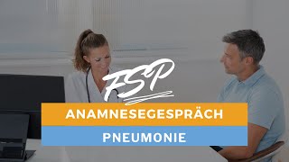 Das Anamnesegespräch  Teil 1 medizinische Fachsprachprüfung FSP  Fall Pneumonie [upl. by Leuas]