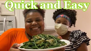 Fresh Sautéed Green Beans  Quick and Easy Recipe [upl. by Valentine871]