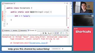 Java Exceptions  Learn Exceptions in Java 43 [upl. by Hniht]