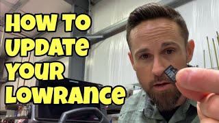 HOW TO UPDATE YOUR LOWRANCE  Step By Step [upl. by Ibbor38]