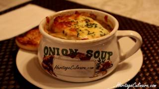 Soupe à loignon gratinée [upl. by Enilasor]