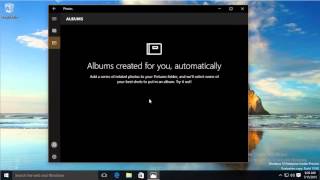 Exploring the new Photos app in Windows 10 [upl. by Yadnus807]