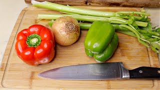 Chopping Sounds ASMR  Cutting Vegetables  Knife Sounds SATISFYING [upl. by Alym]