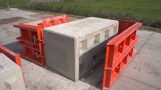 BETONBLOCK®  Casting and Mould Removal [upl. by Lewert]