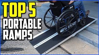 Top 5 Best Portable Wheelchair Ramps in 2020 Reviews [upl. by Lokkin]