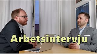 Arbetsintervju exempel och tips [upl. by Aitnwahs]