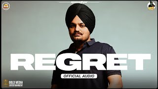 Regret Official Audio Sidhu Moose Wala  The Kidd  Latest Punjabi Songs 2021 [upl. by Shirline]