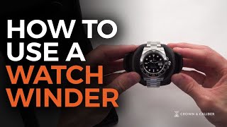 How to use a Watch Winder [upl. by Adaran]