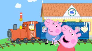 Peppa Pig en Español Episodios completos  Trenes aviones y coches  Pepa la cerdita [upl. by Shaddock247]