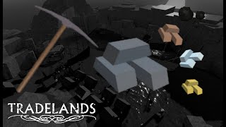 Roblox Tradelands  How to Mine Iron Quickly Easy Guide I Guess [upl. by Nittirb]