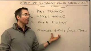 What do investment banks actually do  MoneyWeek Investment Tutorials [upl. by Eberhard]