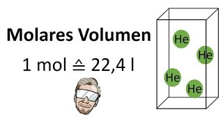 Molares Volumen  Berechnung  Chemie Endlich Verstehen [upl. by Neural]