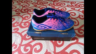 CHUTEIRA UMBRO FUTSAL ACID II  REVIEW 202021 [upl. by Adlaremse]