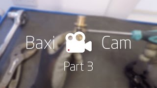 Part 3  How to remove the turbine type inlet cartridge on the Baxi 600 or Baxi 800 Combi boiler [upl. by Ange]