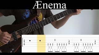 Ænema Tool  Bass Cover With Tabs by Leo Düzey [upl. by Akenn]