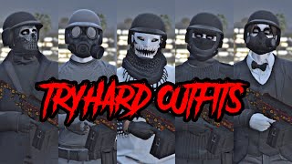 GTA 5 Online  TOP 5 OG TRYHARD OUTFITS MALE Using Clothing Glitches [upl. by Ykcor]