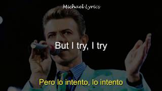 David Bowie  Modern Love  LyricsLetra  Subtitulado al Español [upl. by Schreiber]