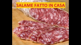 Salame fatto in casa con Giorgino [upl. by Amocat]