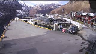 Geirangerfjord cruise port Geiranger [upl. by Lanevuj202]