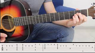 Concierto de Aranjuez  Adagio  Fingerstyle Acoustic Guitar Lesson Beginner [upl. by Eimrej346]