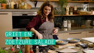 24Kitchen  Wat Eten We Vandaag Afl 22 Miljuschka’s gebakken rijst met griet en zoetzure salade [upl. by Neau]