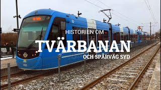 Historien om Tvärbanan  Lokalbanorna i Stockholm del 27 [upl. by Qifar530]