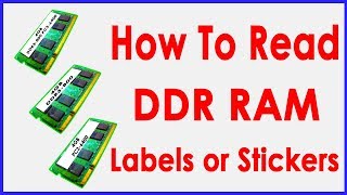 DDR RAM How to read Memory Specifications [upl. by Aicilaanna487]