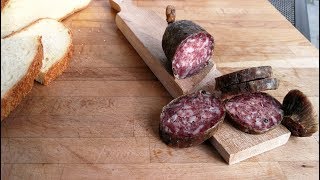 How to make BEEF ITALIAN SALAMI at home [upl. by Landri]