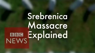 Srebrenica massacre  Explained in under 2 min  BBC News [upl. by Eeruhs473]