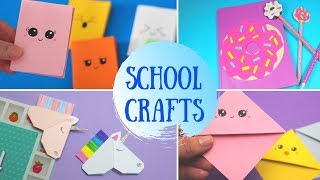 DIY School Crafts  Back to School Craft for Kids [upl. by Adnahsal187]