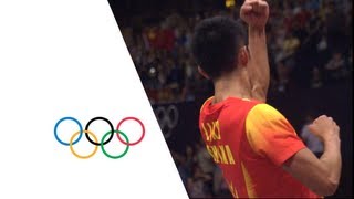 Lin Dan CHN v Lee Chong Wei MAS  Mens Badminton Singles Final  London 2012 Olympics [upl. by Frazer]