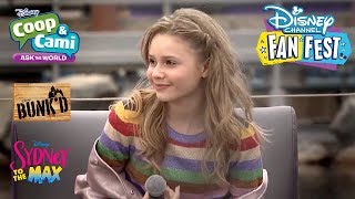 Coop amp Cami BUNKD amp Sydney to the Max Panel  2019 Fan Fest  Disney Channel [upl. by Kurtz]