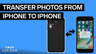 How To Transfer Photos From iPhone To iPhone [upl. by Brindle995]