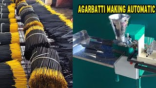 Agarbatti Making Machine  Agarbatti Making Business  Indias Small Scale Industries [upl. by Atilrac]