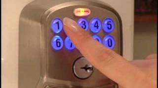 How To Program Your Schlage FE595 Keypad Entry Lock [upl. by Latouche368]