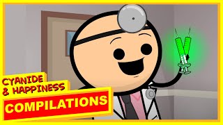 Cyanide amp Happiness Compilation  Dastardly Doctors [upl. by Lorine]