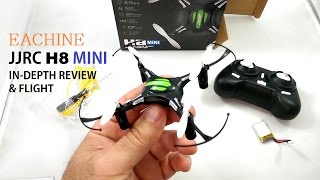 JJRCEACHINE H8 Mini Review  Setup Flight Test Pros amp Cons [upl. by Tung721]