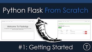 Python Flask From Scratch  Part 1  Getting Started [upl. by Sacul]