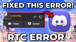 How To Fix Discord RTC Connecting Problem Easy [upl. by Cirilla]