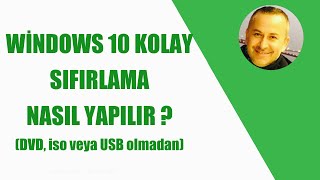 Windows 10 Dosya Kayıpsız Sıfırlama [upl. by Alenas]